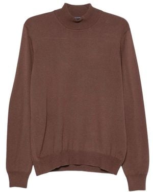 Tagliatore Turtlenecks - Brown