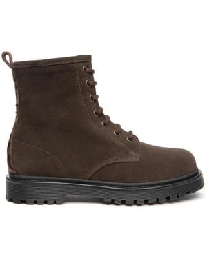 Nero Giardini Lace-Up Boots - Marrone