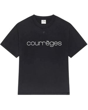 Courreges T-Shirts - Negro