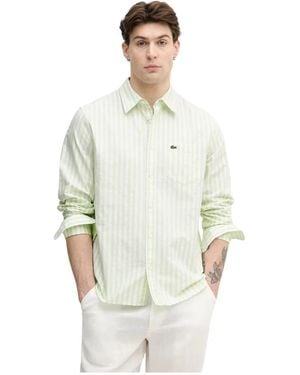 Lacoste Casual Shirts - Verde