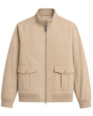 Harmont & Blaine Bomber Jackets - Neutro