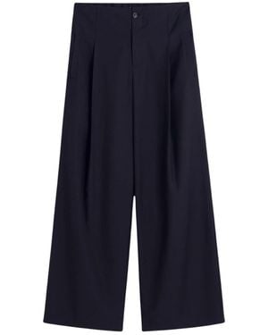 Desigual Wide Trousers - Blue