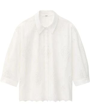 Ba&sh Overhemden ,Wit ,Katoen Muriel Shirt