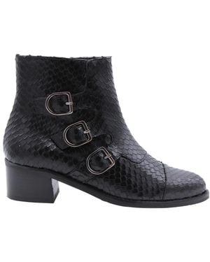 Pertini Heeled Boots - Black