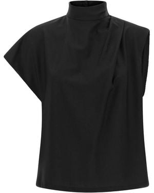 Tela Sleeveless Tops - Negro