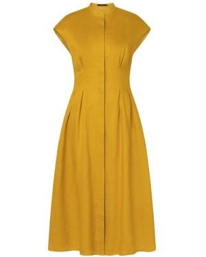 Windsor. Midi Dresses - Amarillo