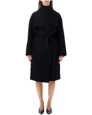 THE GARMENT Belted Coats - Black