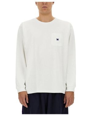 Needles Long Sleeve Tops - White
