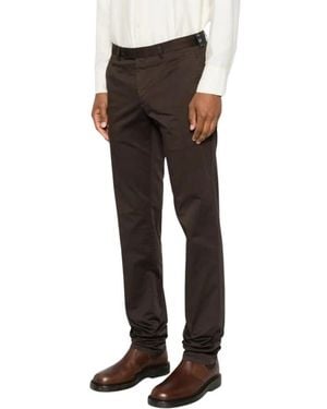Rota Suit Trousers - Marrón