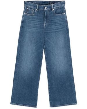 AG Jeans Wide Jeans - Blue