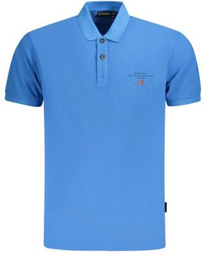 Napapijri Polo Shirts - Blu