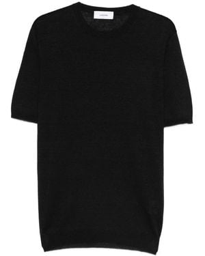 Lardini Round-Neck Knitwear - Black