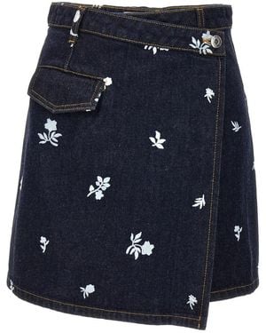 Lanvin Denim Skirts - Blue