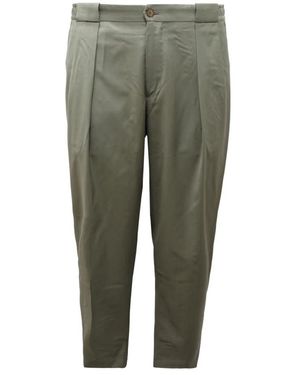 BRIGLIA Slim-Fit Trousers - Verde