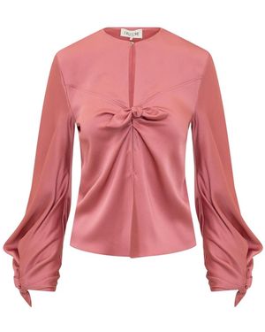 Del Core Blouses - Pink