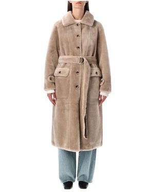 Urbancode Belted Coats - Natural