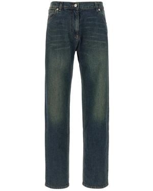 Magda Butrym Straight Jeans - Azul