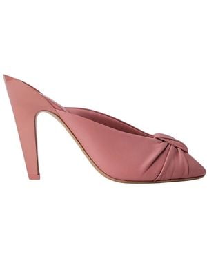 Chloé Heeled Mules - Pink