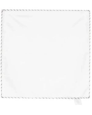 Eleventy Pocket Scarves - Bianco