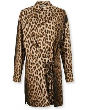 Sportmax Shirt Dresses - Brown