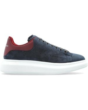McQueen Sportschoenen Met Logo - Blauw
