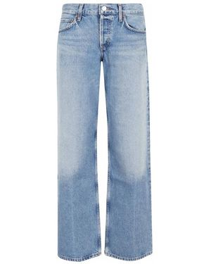 Agolde Straight Jeans - Blue