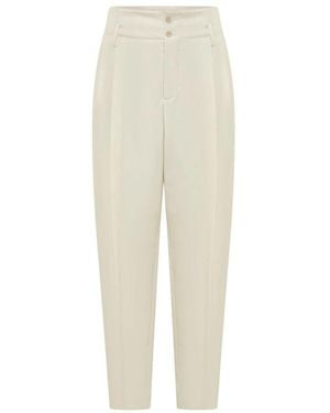 Alberta Ferretti Broeken ,Pantalone Flanella - Naturel