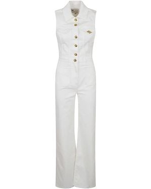Elisabetta Franchi Jumpsuits - White