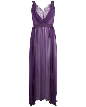 Alberta Ferretti Maxi Dresses - Purple
