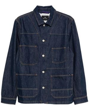 Paul Smith Denim Shirts - Blu