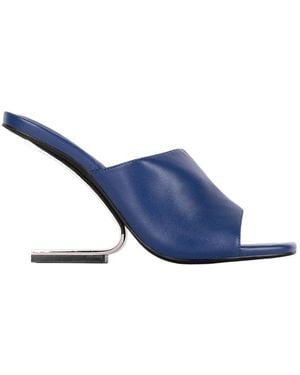 Jeffrey Campbell Heeled Mules - Bleu
