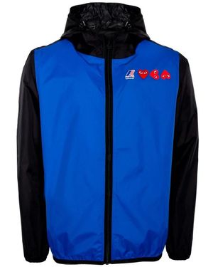 COMME DES GARÇONS PLAY Jassen ,Blauw ,Functionele Regenjas