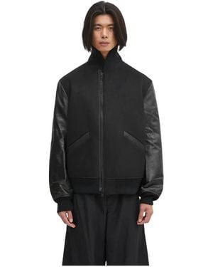 Y-3 Bomber Jackets - Negro