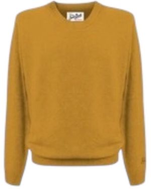 MC2 Saint Barth Round-Neck Knitwear - Yellow