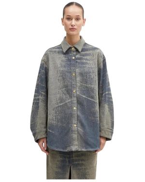 DARKPARK Denim Hemden - Grijs
