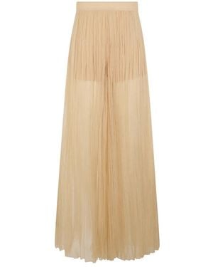 Alberta Ferretti Maxi Skirts - Natural