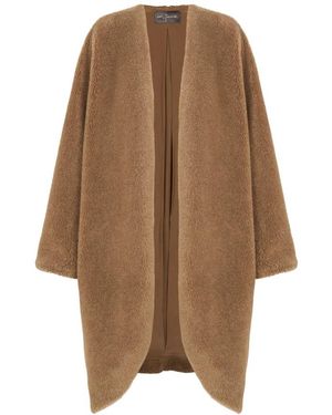 Cortana Faux Fur & Shearling Jackets - Brown