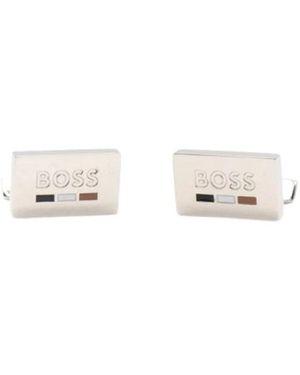 BOSS Cufflinks & Tie Clips - Blanco