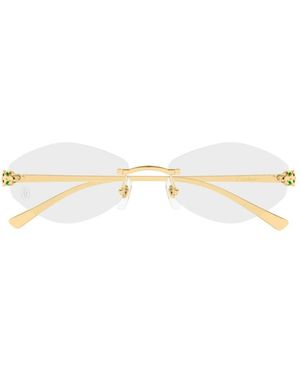 Cartier Ct0637O Sonnenbrille - Gelb