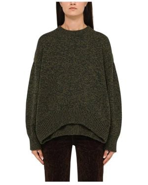 Loewe Round-Neck Knitwear - Verde