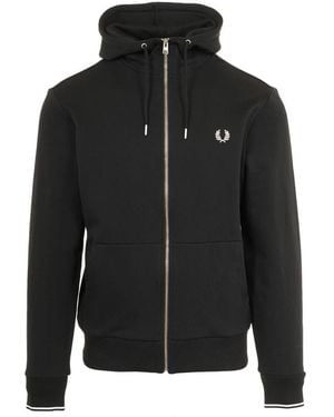 Fred Perry Zip-Throughs - Black