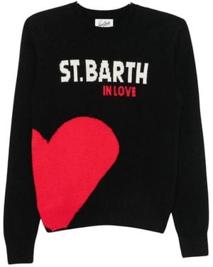 MC2 Saint Barth Round-Neck Knitwear - Negro