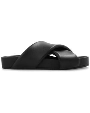 Jil Sander Sliders - Black
