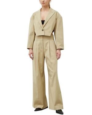 2nd Day Wide Trousers - Neutro