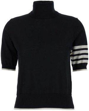 Thom Browne Turtlenecks - Noir