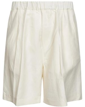 Laneus Casual Shorts - Blanc