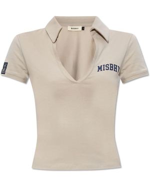MISBHV T-shirt mit logo - Natur