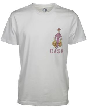 Equipe 55 Elite baumwoll t-shirt mit frontprint - Grau