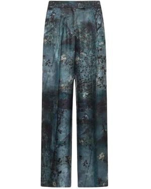 Pierre Louis Mascia Wide Trousers - Blue