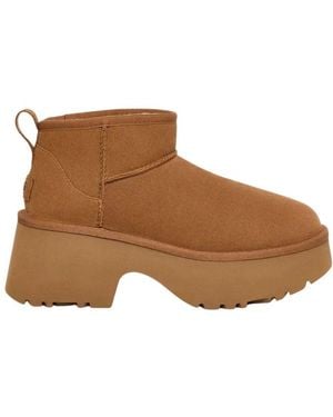UGG Klassischer Ultra Mini Wildleder Stiefelette - Braun